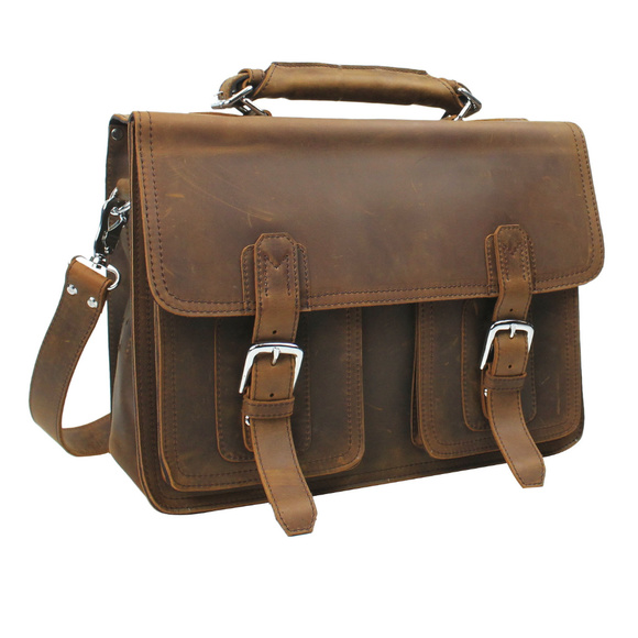 Pro Leather Briefcase Laptop Case L36VB